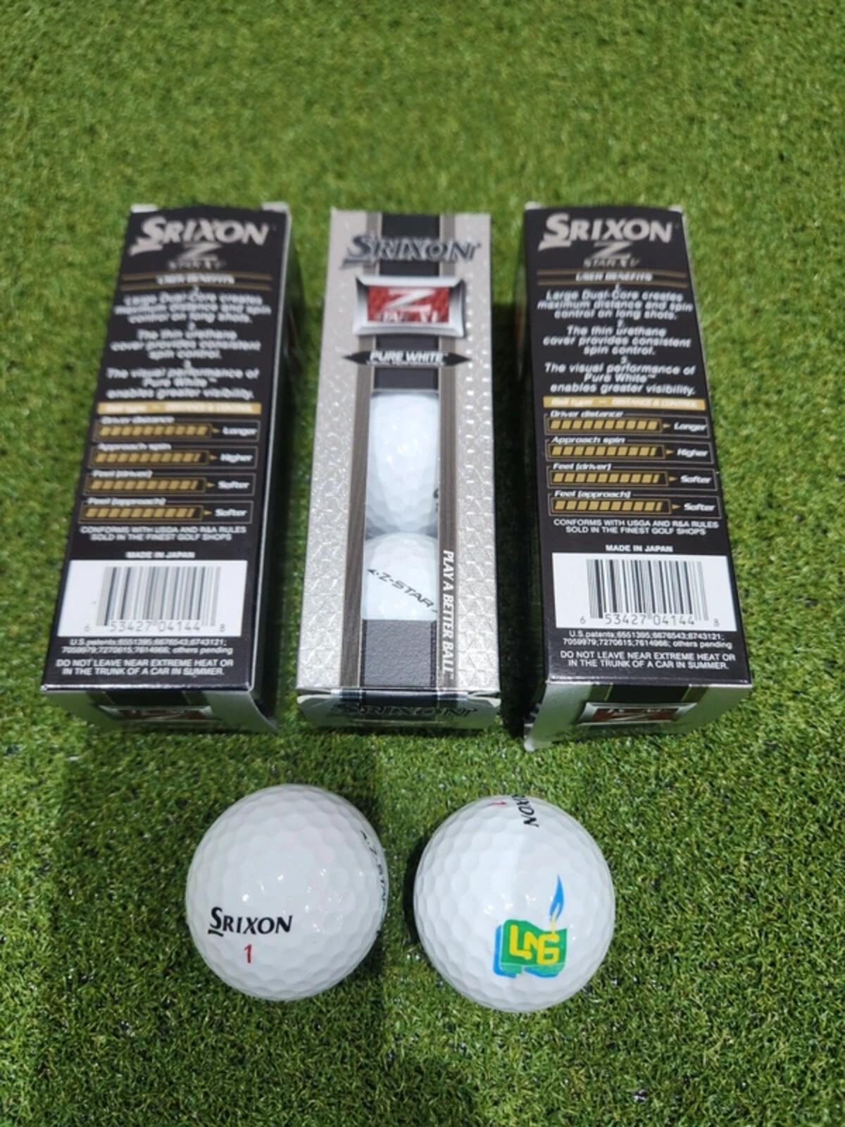 3 x 3-pack Srixon Z Star XV Golf Balls - White - BNIB - Tour Quality Ball