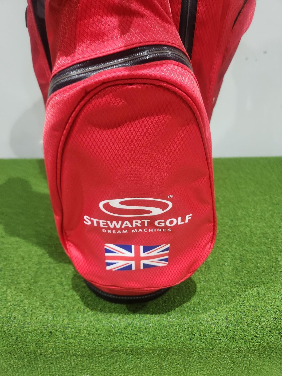 Limited Edition Stewart Waterproof Stand Bag - Red - Men's