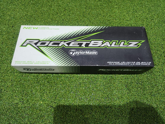 TaylorMade ROCKETBALLZ Golf Balls - White - 12 Pack - INSANE VELOCITY - New