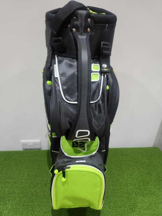 NEW Clicgear B3 Golf Cart Bag -Black/Lime - Packed With Features - FREE Towel