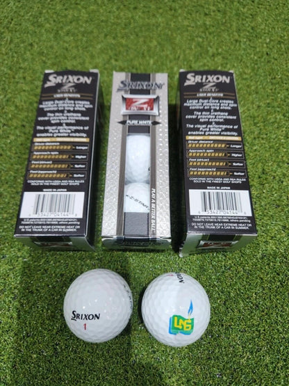 3 x 3-pack Srixon Z Star XV Golf Balls - White - BNIB - Tour Quality Ball
