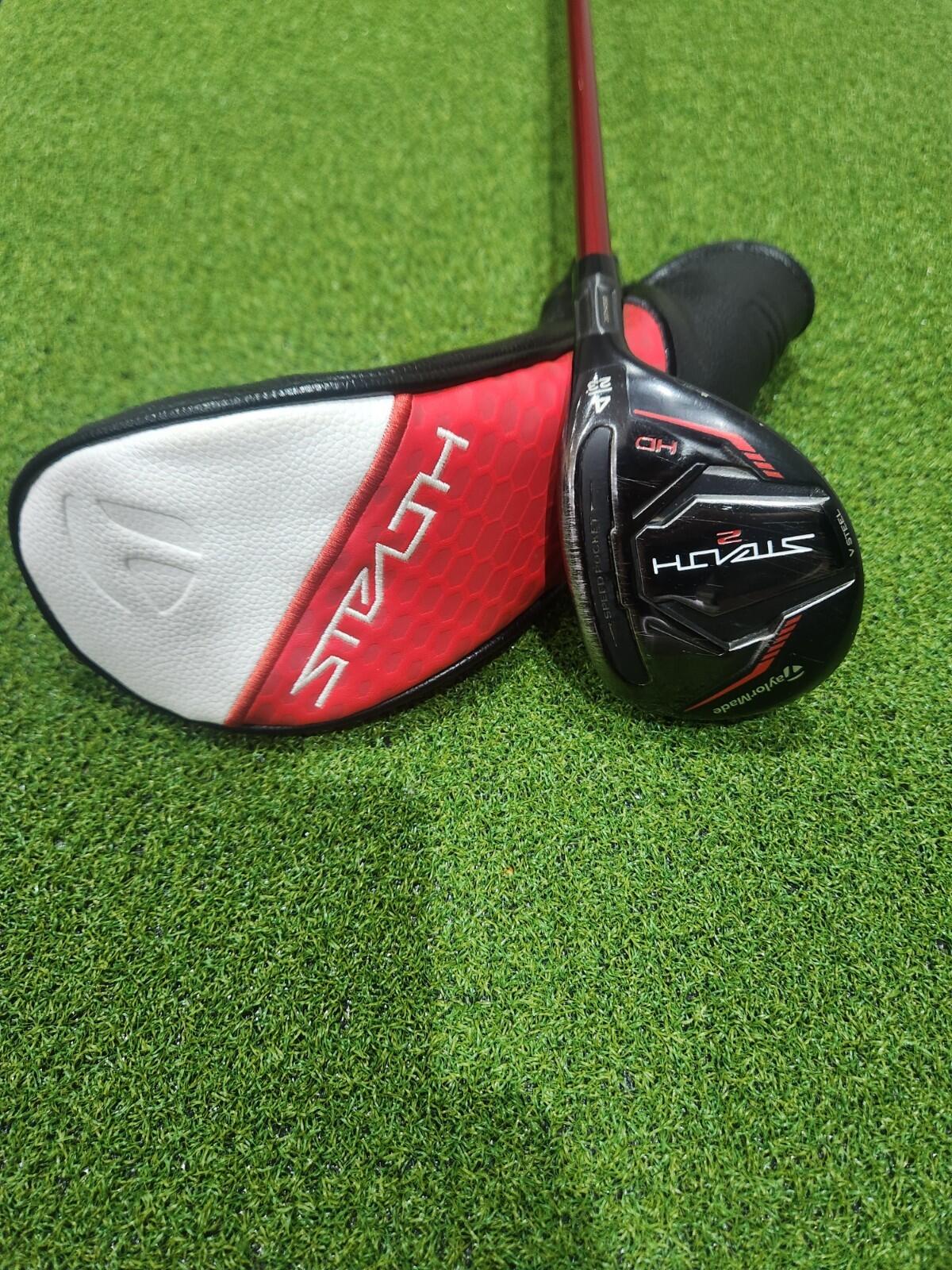TaylorMade Stealth 2 HD #4 Hybrid - 23° Loft - Men's RH - Regular Flex