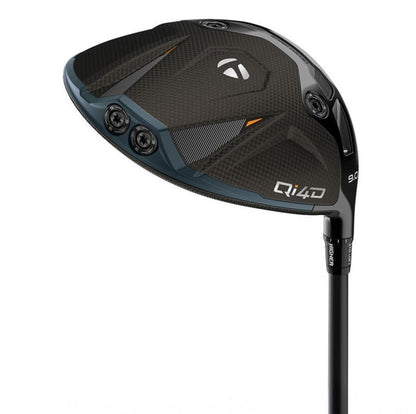 NEW TaylorMade Qi4D Driver - 10.5° Loft - Men's RH - REAX Blue 50g Regular Flex
