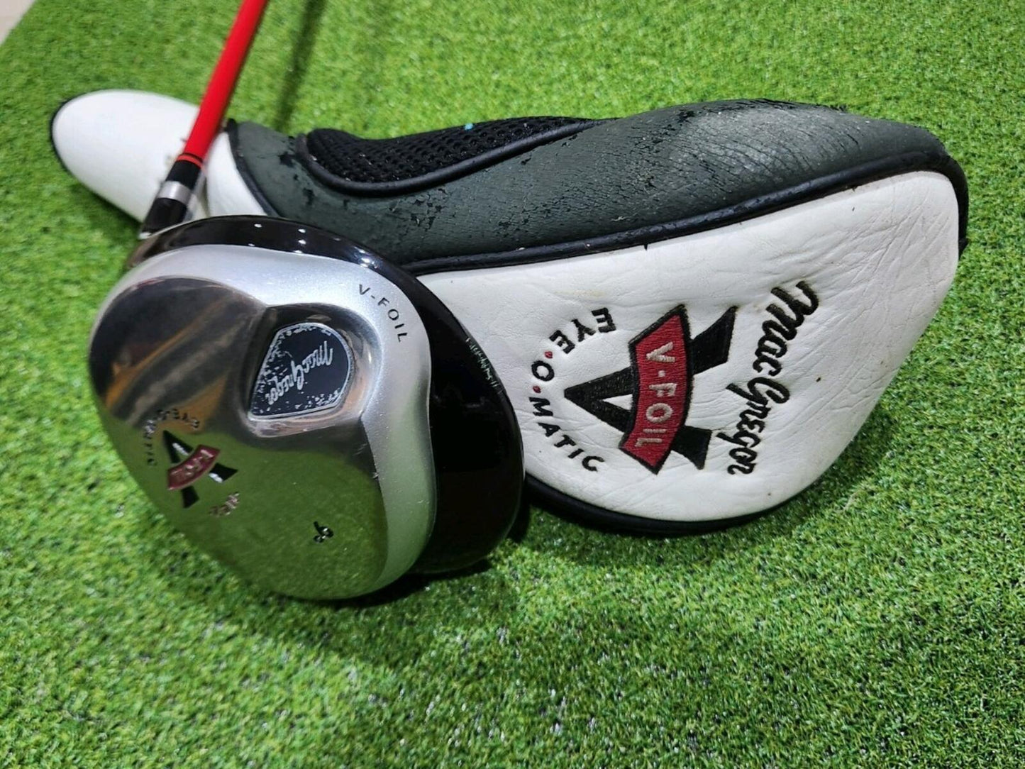 MacGregor V-Foil Eye-O-Matic Driver - 9° Loft - Men's RH - TT Rocket X Flex