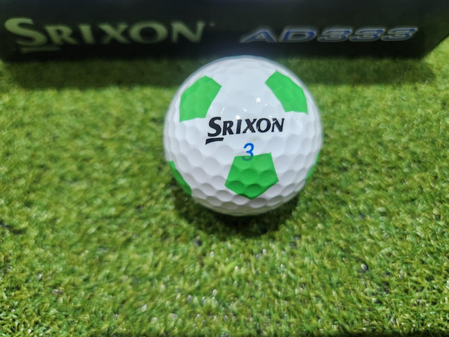 RARE Srixon AD333 TRUVIS - Green/White - 12 Pack - Super Popular Ball
