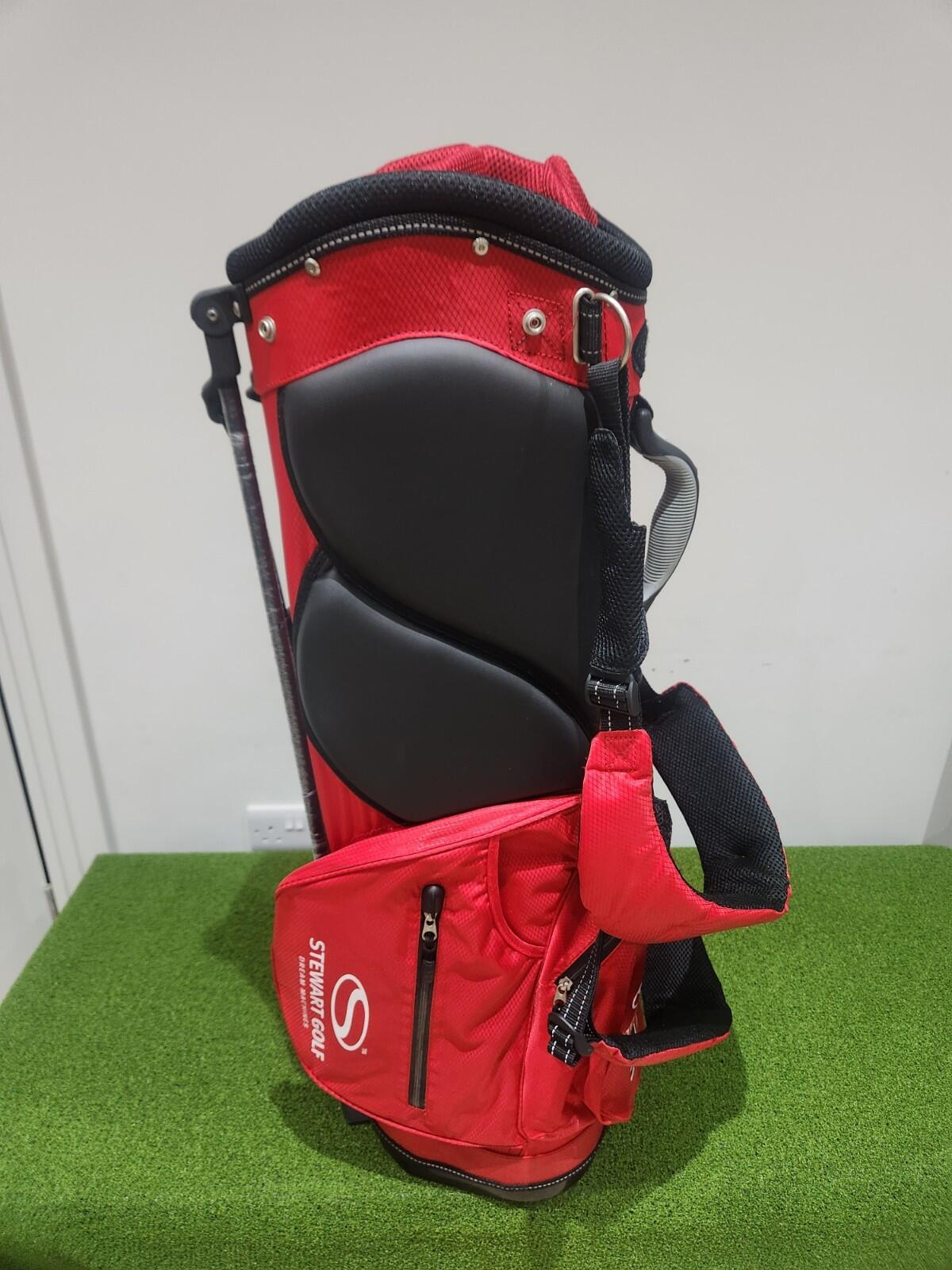 Limited Edition Stewart Waterproof Stand Bag - Red - Men's