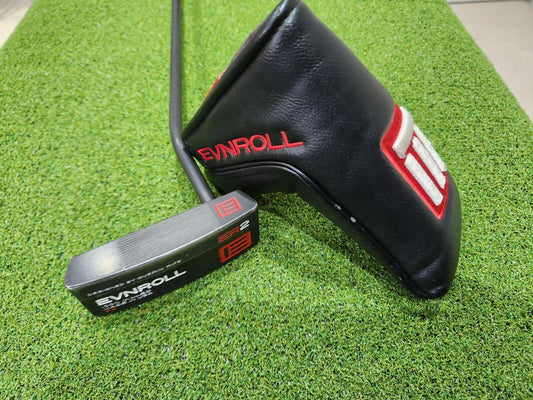 EVNROLL ER2 Black Putter - 34" - Men's RH - Headcover Included - RRP £449