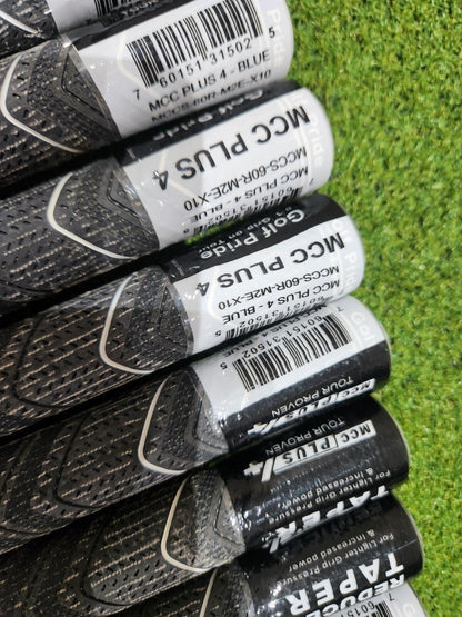 Genuine Golf Pride MCC Plus 4 Midsize Golf Grips - Black/Blue