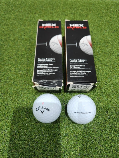 2 x 3-pack Callaway HEX Diablo Golf Balls