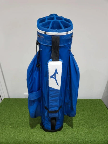 Mizuno BR-Dri Waterproof Golf Cart Bag - Blue/White - Very Good Condition