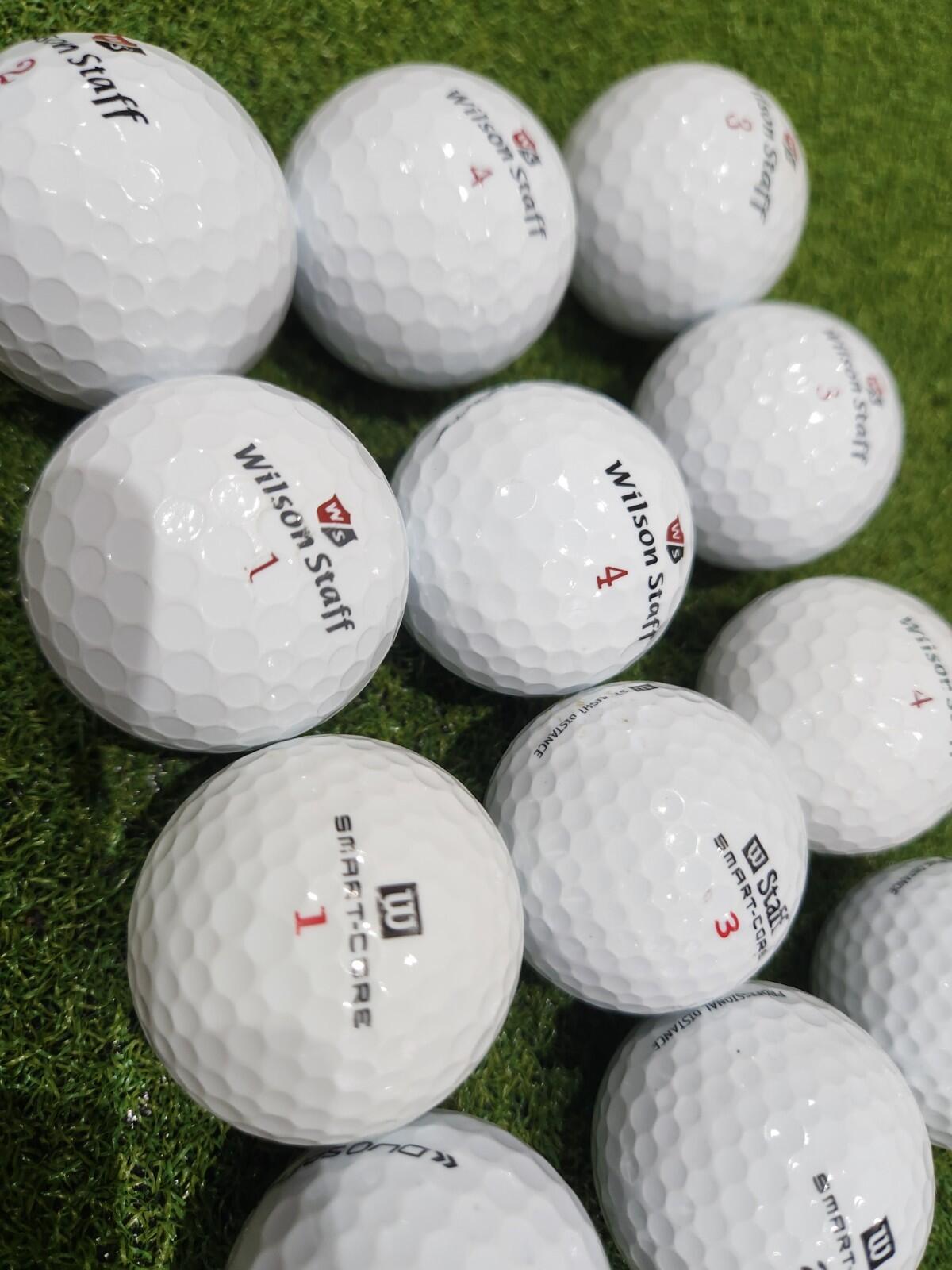 Mixed Wilson 2nd Chance Golf Balls - 12-pack - Grade A