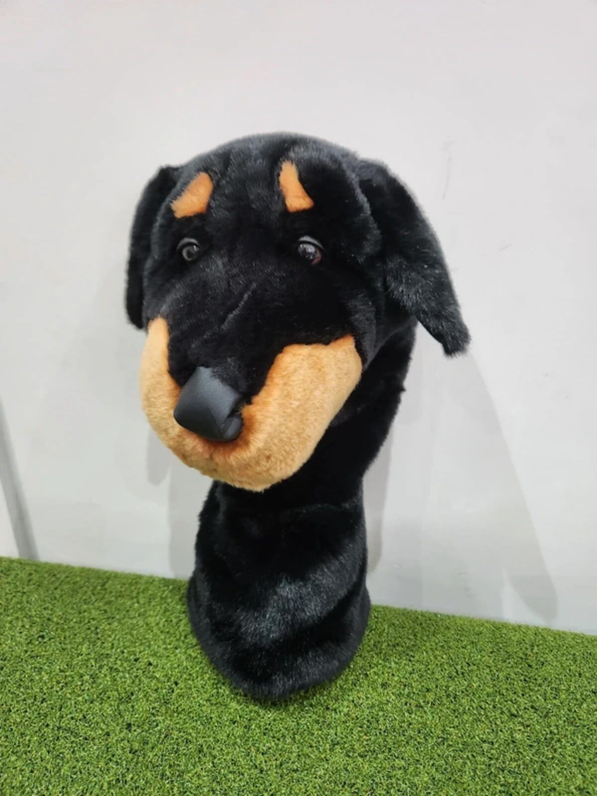 Daphne's Rottweiler Golf Driver Headcover - Excellent Condition