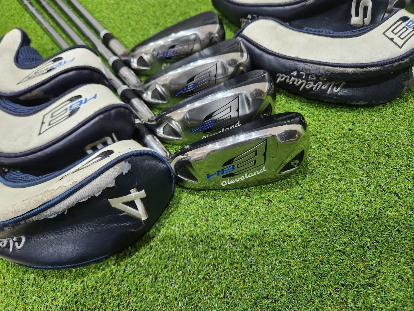 Cleveland HB3 Hybrid Irons - 4-PW - Men's RH - Stiff Flex - Includes Headcovers