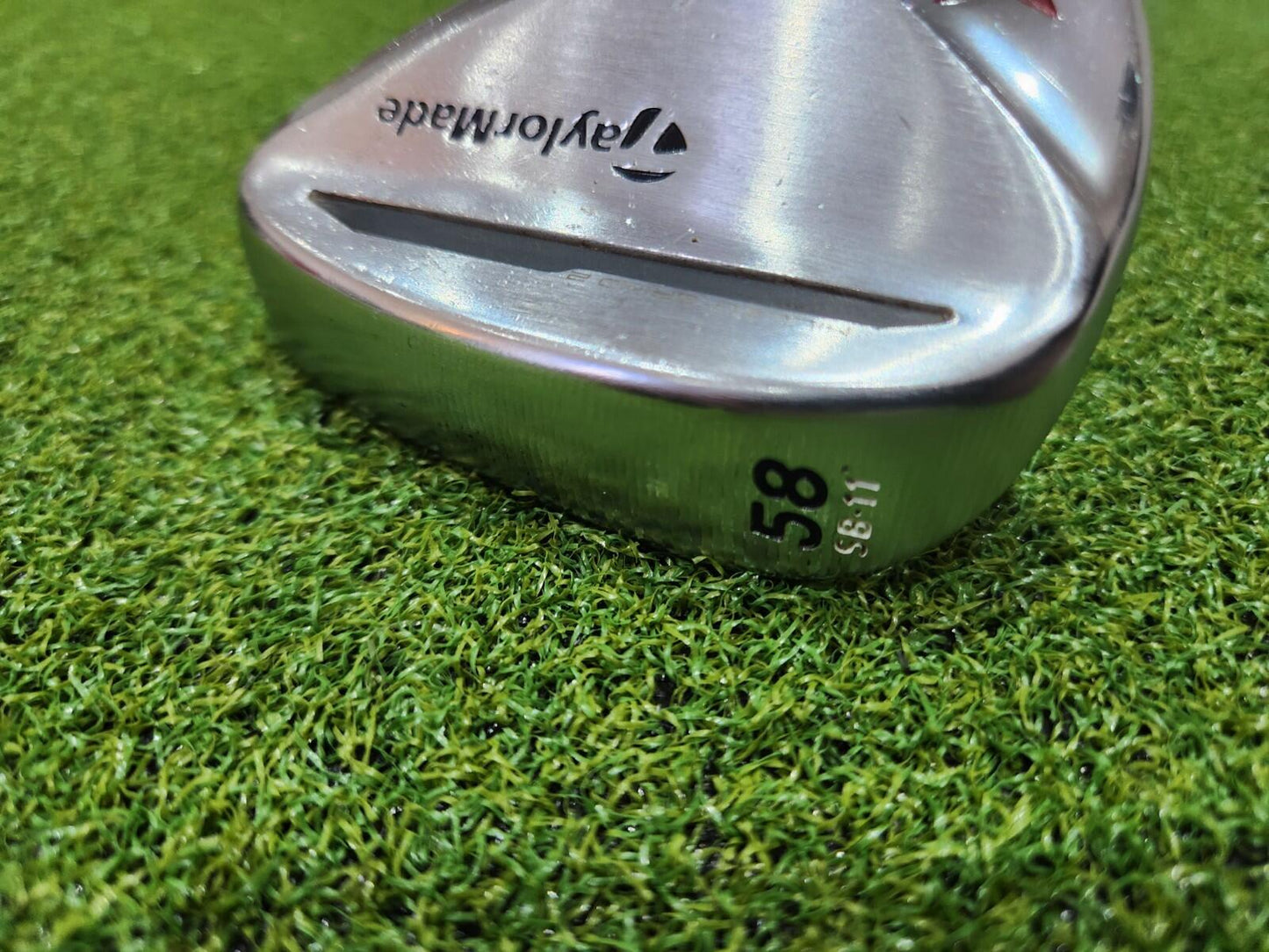 TaylorMade Milled Grind Lob Wedge - 58° Loft - 11° Bounce - Mens RH - Stiff Flex