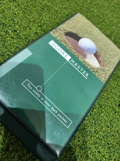 Golf ScoreMaster Pocket Caddy - Stat Tracker