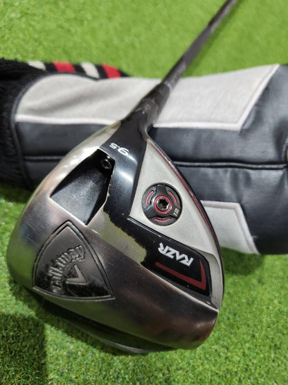 Callaway RAZR FIT Driver - 9.5° Adjustable Loft - Men's RH - Stiff Flex