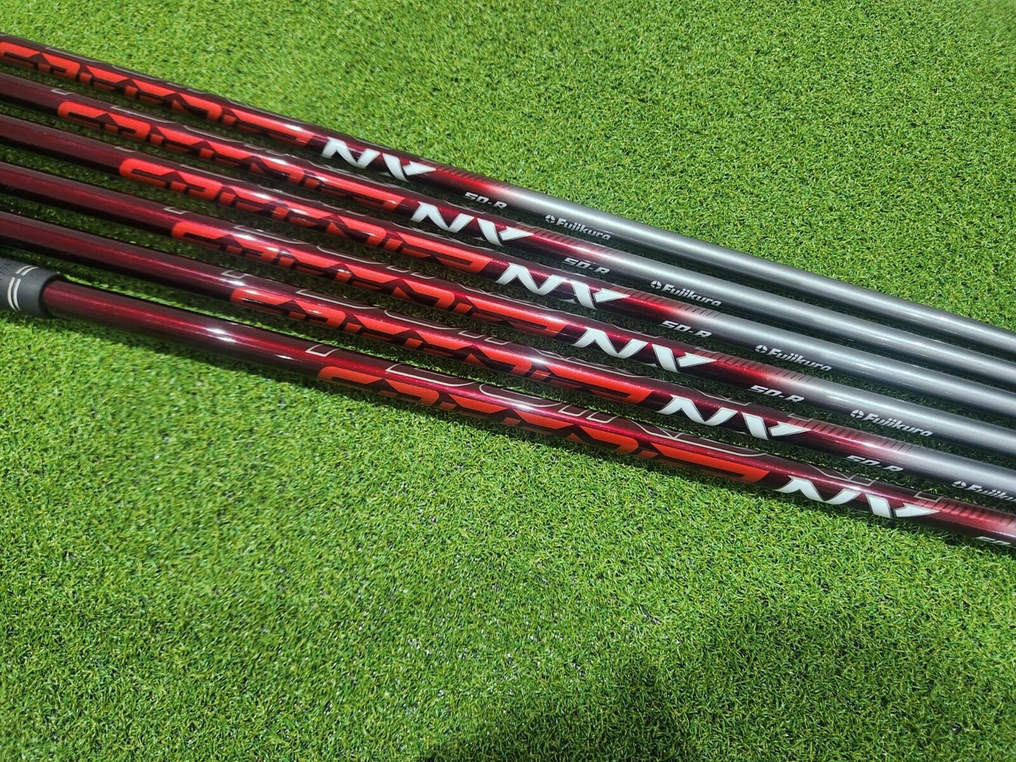 TaylorMade Stealth Irons - 6-PW + AW - Mens RH - Regular Flex Graphite Shafts