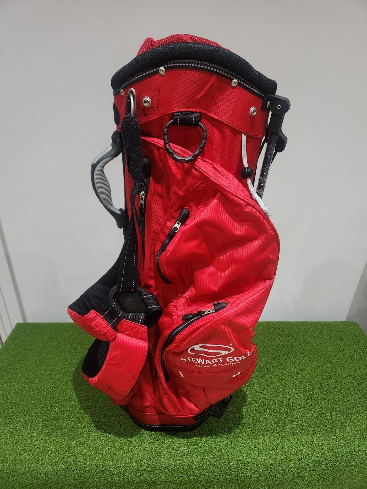 Limited Edition Stewart Waterproof Stand Bag - Red - Men's