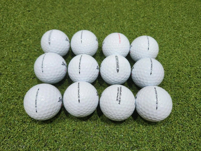 12 x Srixon Distance Pearl Grade 2nd Chance Golf Balls - White - Great Value