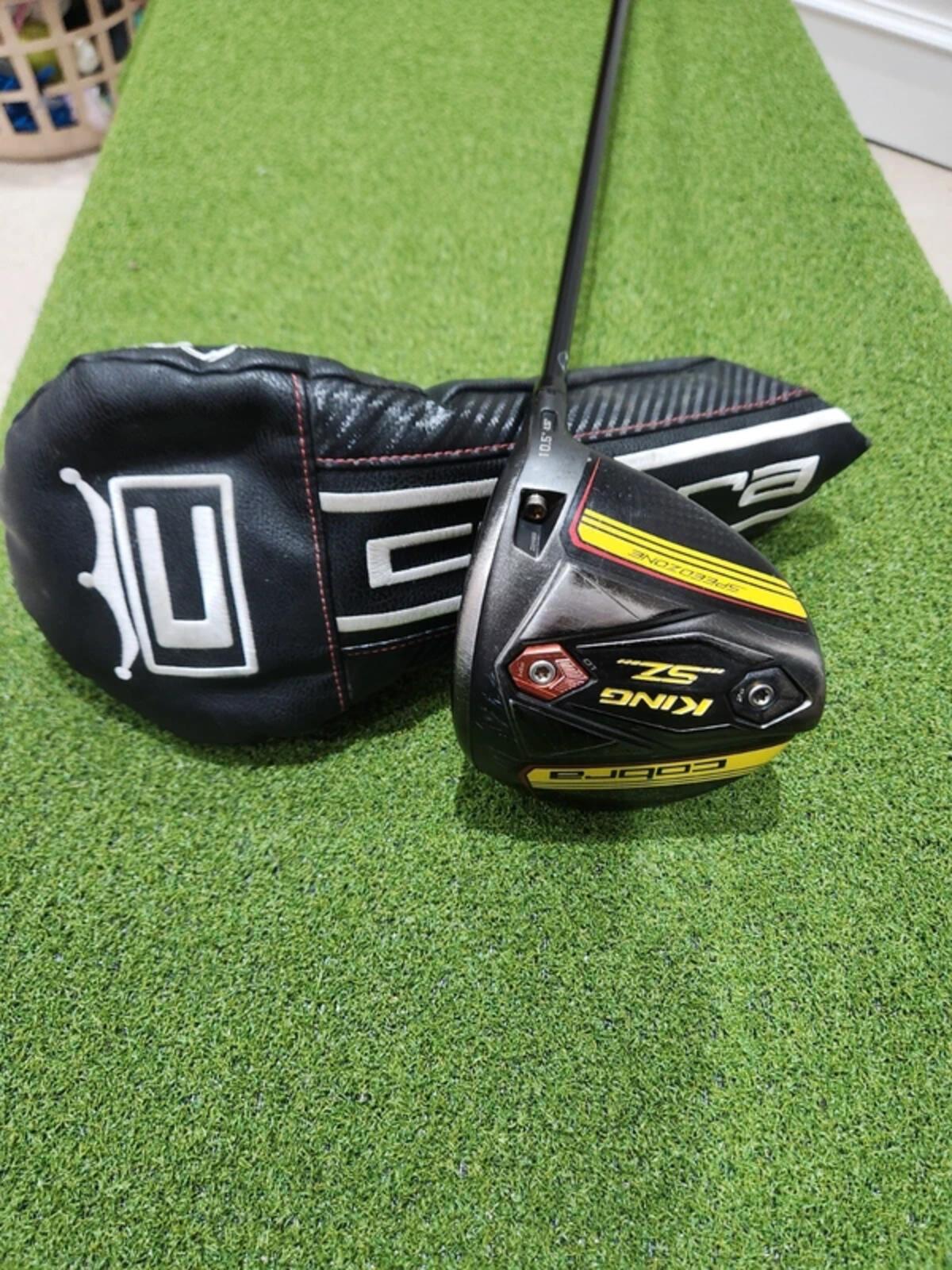 Cobra King SZ Speedzone Driver - 10.5° Loft - Men's RH - UST Helium Stiff Flex