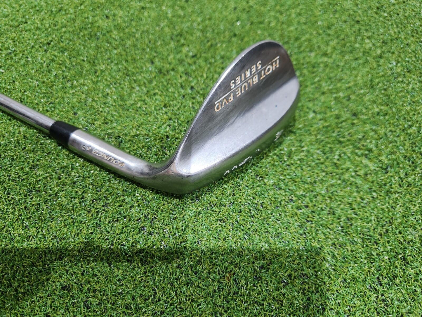 Jaxx Hot Blue PVD Series Lob Wedge - 60° Loft - Men's RH - Stiff Flex