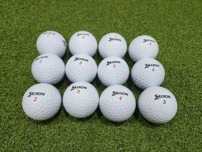12 x Srixon Distance Pearl Grade 2nd Chance Golf Balls - White - Great Value