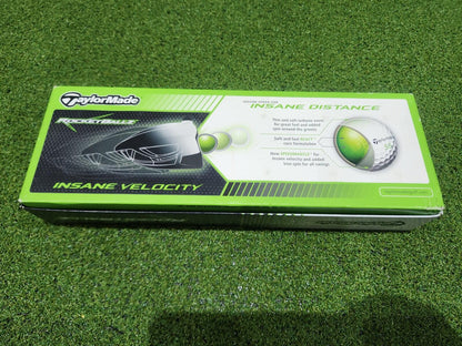 TaylorMade ROCKETBALLZ Golf Balls - White - 12 Pack - INSANE VELOCITY - New