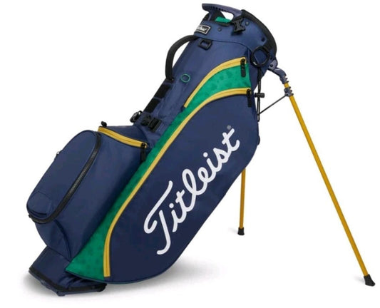 Titleist Players 4 Stand Bag - Limited Edition - Navy/Green/Gold - New With Tags