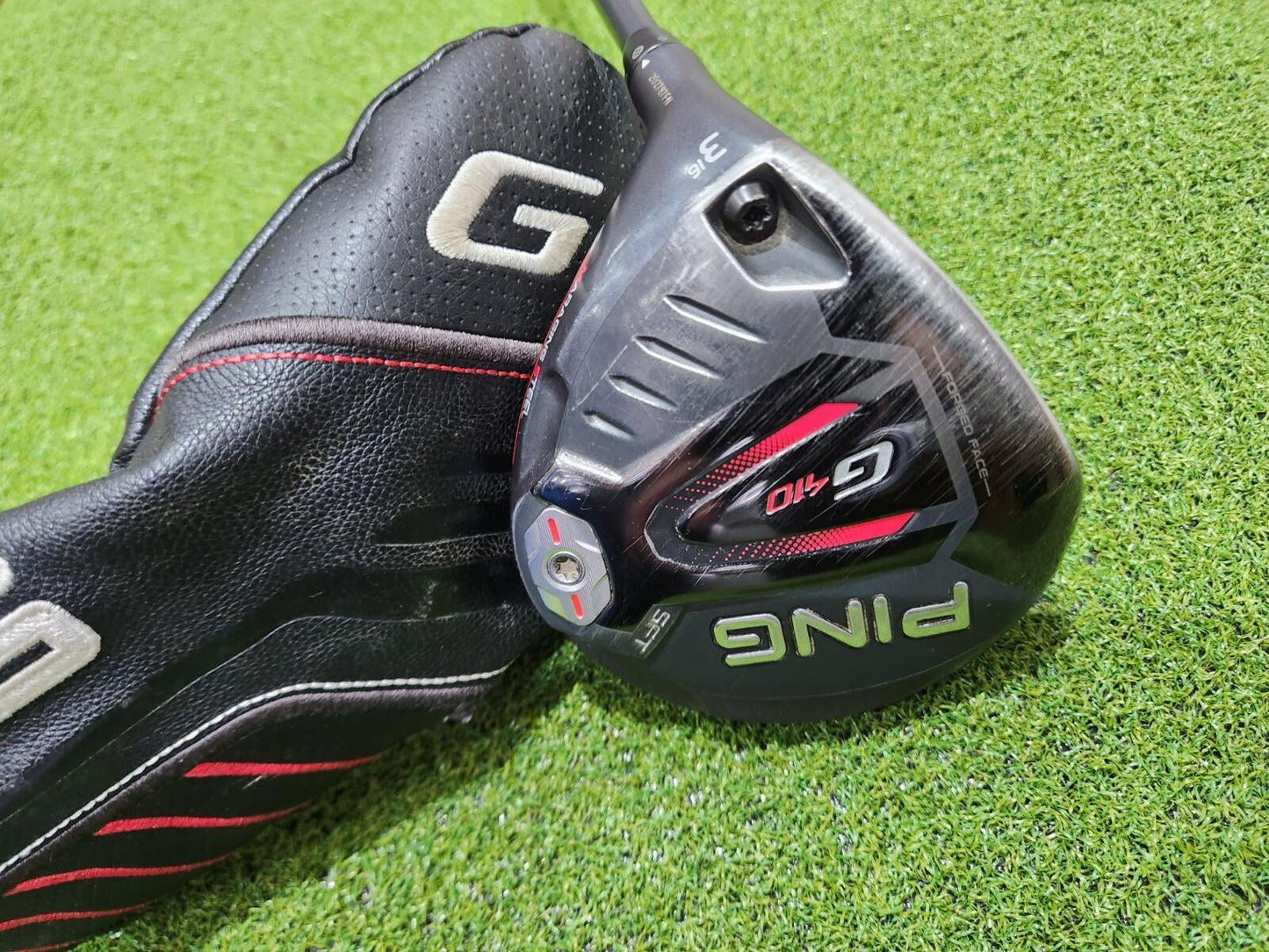 PING G410 #3 Wood - 16° Loft - Men's LH - Senior Flex - Includes Headcover