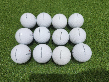 Mixed Wilson 2nd Chance Golf Balls - 12-pack - Grade A