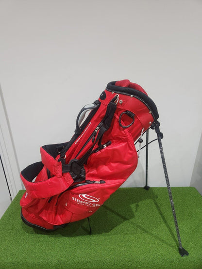 Limited Edition Stewart Waterproof Stand Bag - Red - Men's