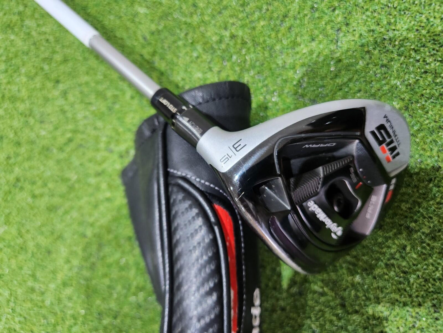 TaylorMade M5 Titanium 3 Wood - 15° Loft - Men's RH - Tensei Red Stiff Flex