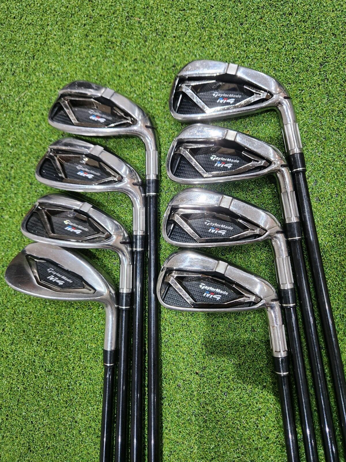 TaylorMade M4 Iron Set - 4-PW + SW - Men's RH - Regular Flex