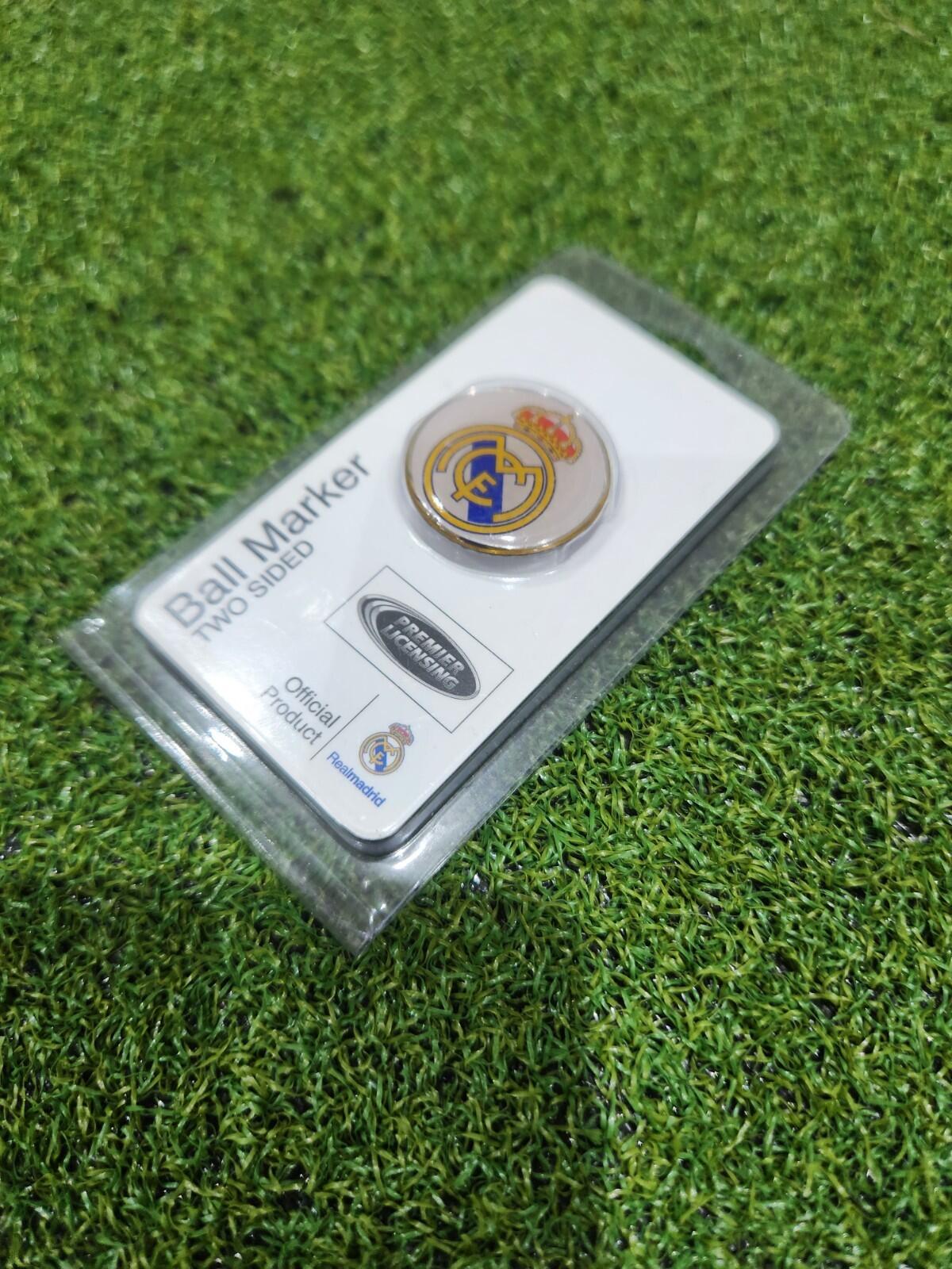 Real Madrid Official Golf Ball Marker - Club Logo - New In Packaging