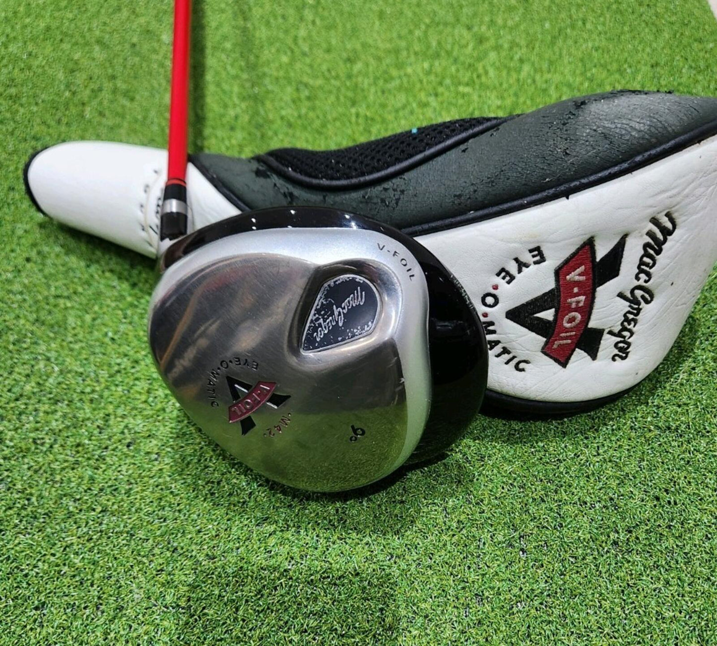 MacGregor V-Foil Eye-O-Matic Driver - 9° Loft - Men's RH - TT Rocket X Flex