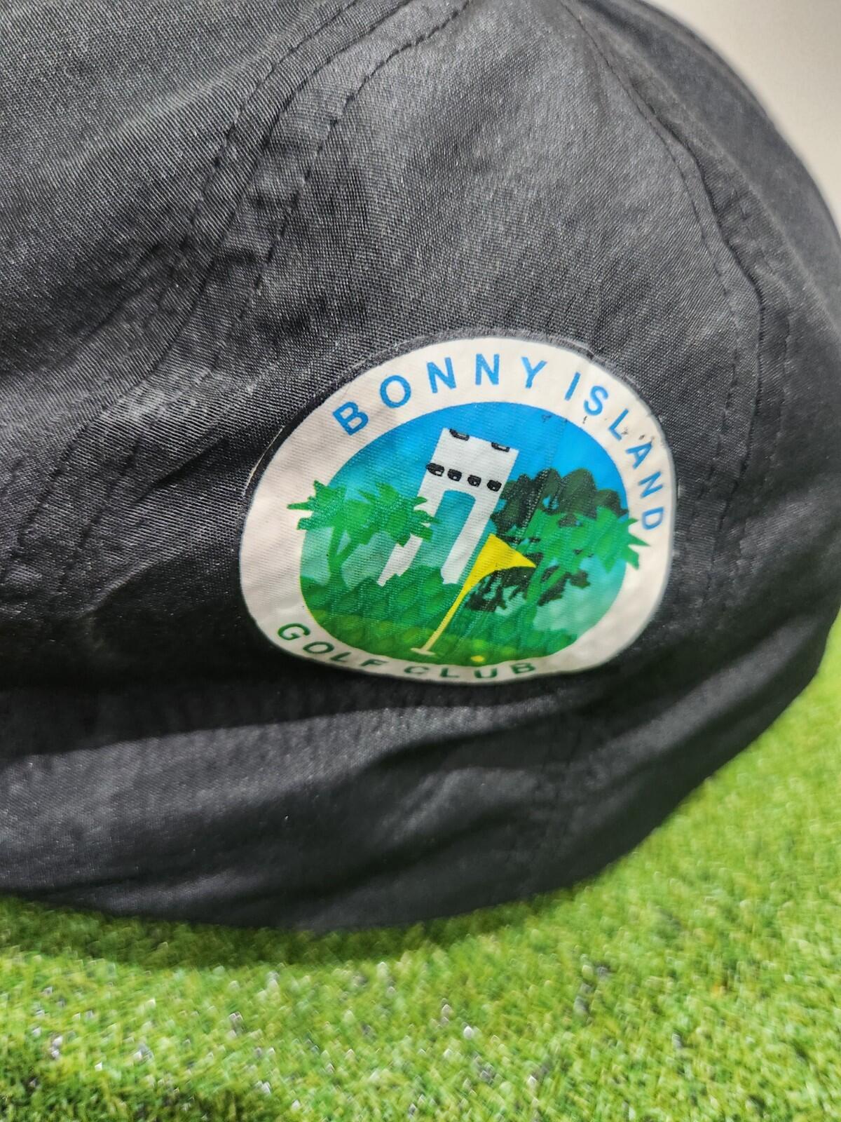 Ralph Lauren Polo Golf Cap - Metal Logo - Black - One Size Fits All - RARE