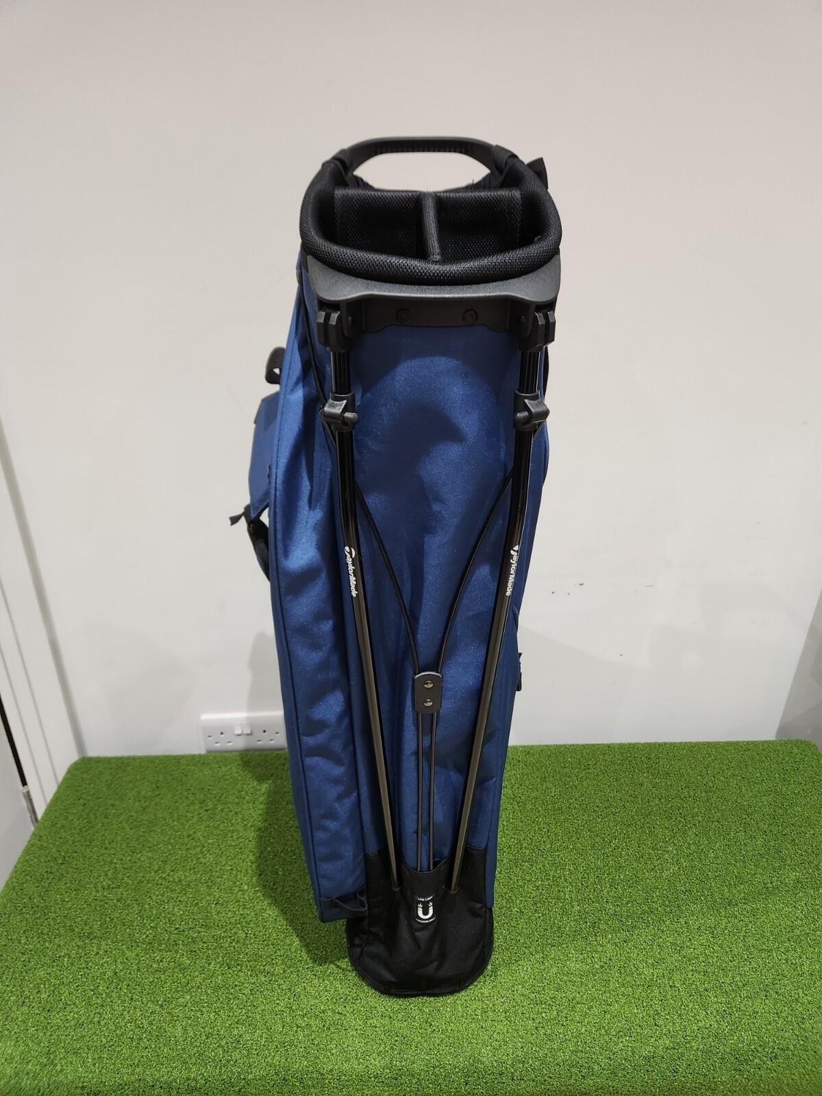 TaylorMade Flextech Golf Stand Bag - Navy Blue - Mint Condition