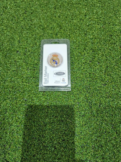 Real Madrid Official Golf Ball Marker - Club Logo - New In Packaging