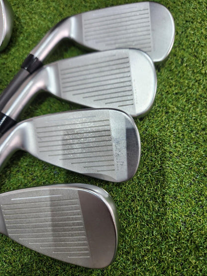 Cobra King LTDx Iron Set - 4-PW + SW - Men's RH - Regular Flex Graphite Shafts