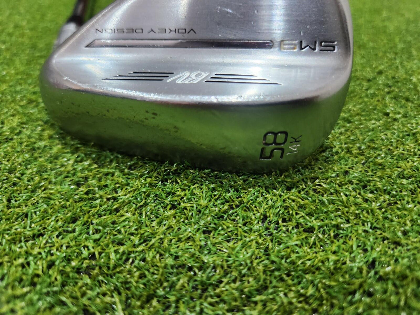 Titleist Vokey SM9 Lob Wedge - 58° Loft - Men's RH - Wedge Flex