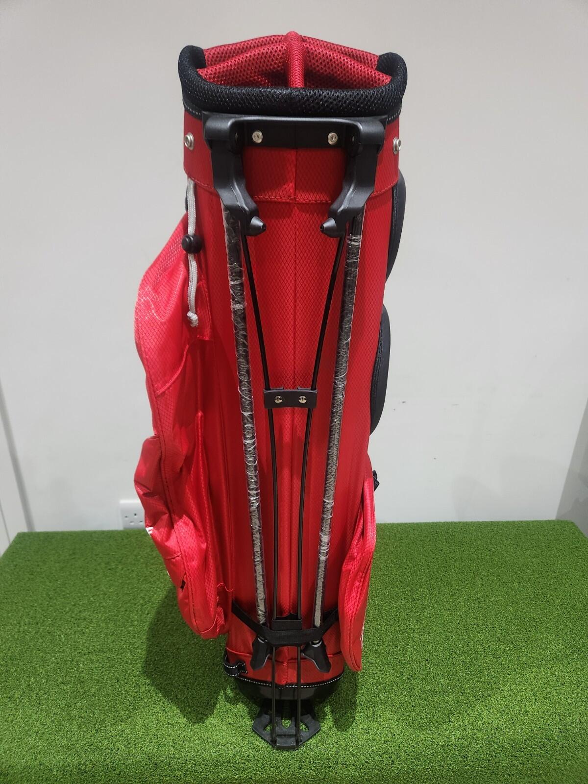 Limited Edition Stewart Waterproof Stand Bag - Red - Men's